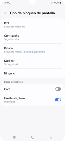 Pulsa Ninguno.