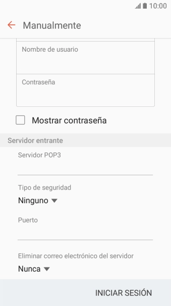 Pulsa la lista desplegable bajo 