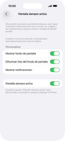 Pulsa el indicador junto a Pulsa el indicador junto a