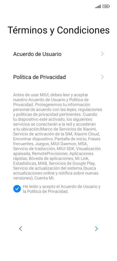 Pulsa la flecha hacia la derecha. Pulsa la flecha hacia la derecha.