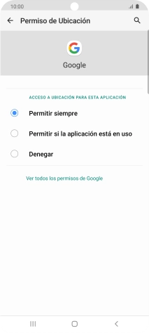 Pulsa el ajuste deseado. Pulsa el ajuste deseado.