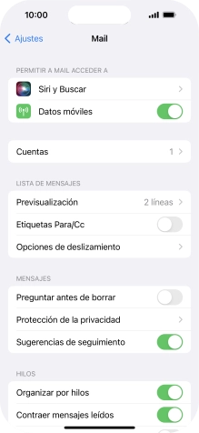 Pulsa Cuentas.