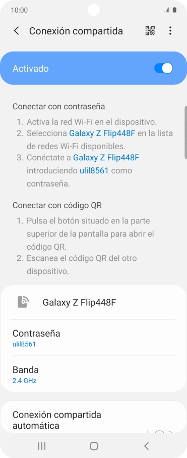 Pulsa la tecla de inicio para terminar y regresar a la pantalla de inicio.