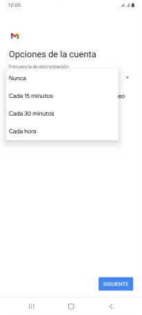 Pulsa el ajuste deseado. Pulsa el ajuste deseado.