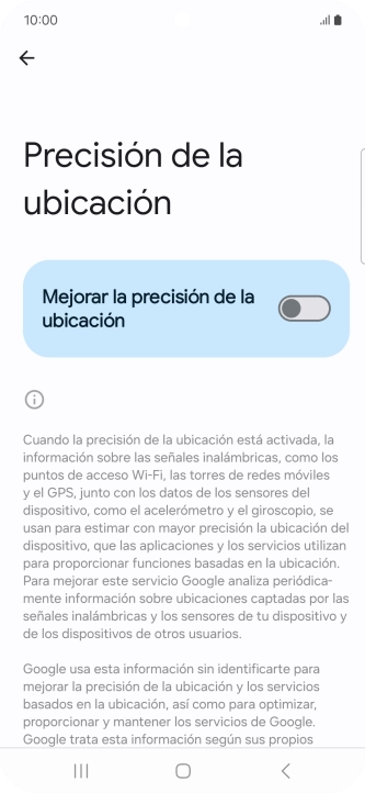 Si pulsas el indicador junto a Si pulsas el indicador junto a