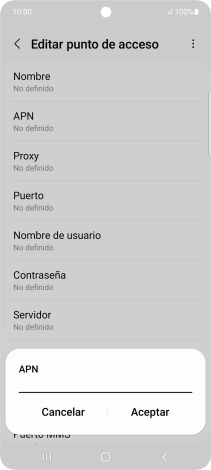 Introduce airtelwap.es y pulsa Aceptar. Introduce airtelwap.es y pulsa Aceptar.