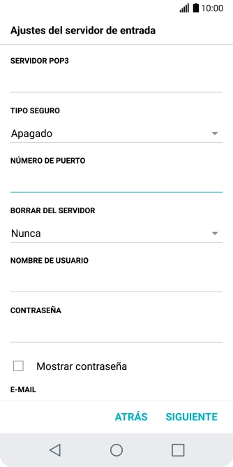 Pulsa la lista desplegable bajo Pulsa la lista desplegable bajo