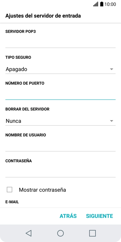 Pulsa la lista desplegable bajo Pulsa la lista desplegable bajo