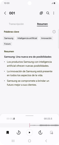 Pulsa la tecla de inicio para terminar y regresar a la pantalla de inicio. Pulsa la tecla de inicio para terminar y regresar a la pantalla de inicio.