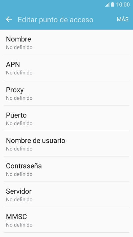 Pulsa Nombre. Pulsa Nombre.