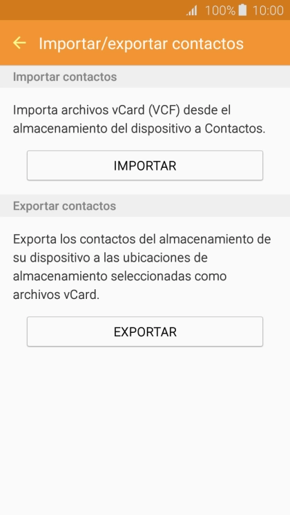 Pulsa IMPORTAR.