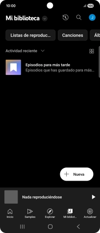 Pulsa la lista desplegable. Pulsa la lista desplegable.