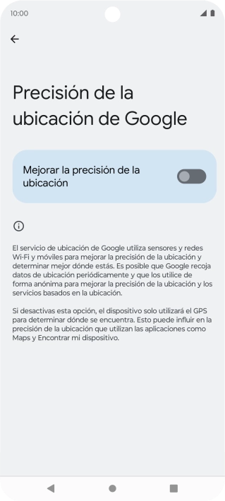 Si pulsas el indicador junto a Si pulsas el indicador junto a