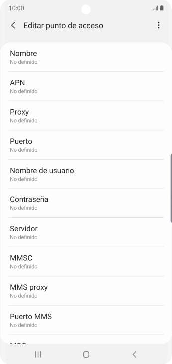 Pulsa Nombre. Pulsa Nombre.