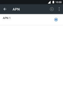 Pulsa el icono de nueva conexión de datos. Pulsa el icono de nueva conexión de datos.