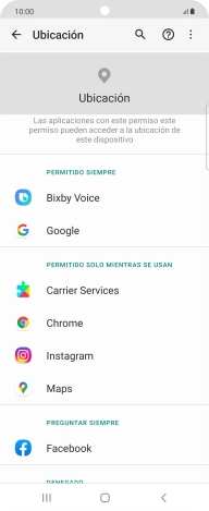 Pulsa la app deseada. Pulsa la app deseada.
