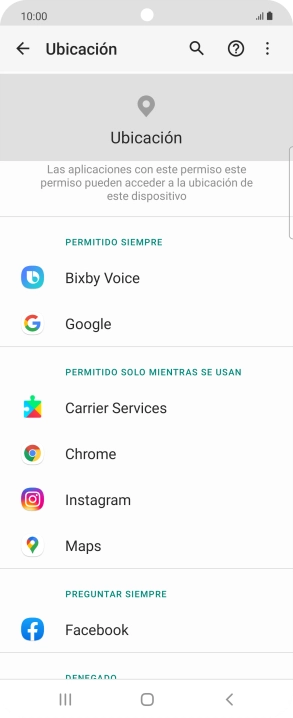 Pulsa la app deseada. Pulsa la app deseada.