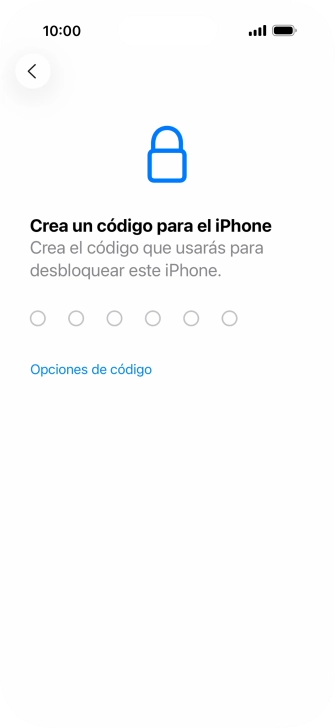 Pulsa Opciones de código. Pulsa Opciones de código.