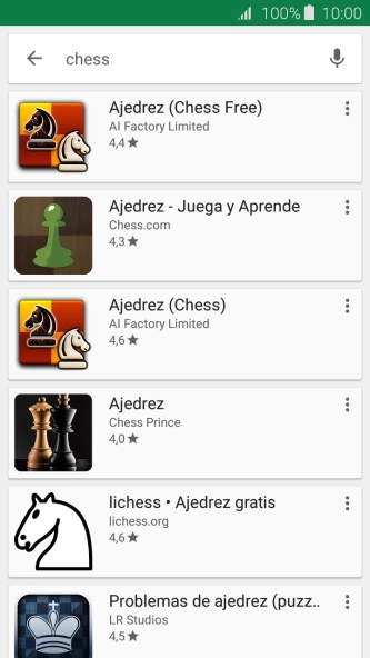 Pulsa la app deseada. Pulsa la app deseada.