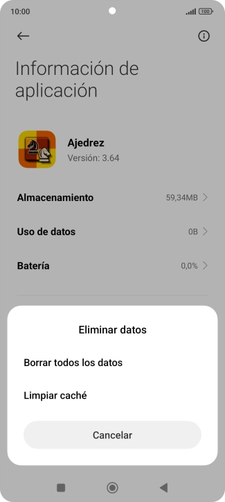 Pulsa Limpiar caché. Pulsa Limpiar caché.