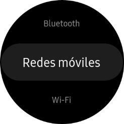 Pulsa Redes móviles. Pulsa Redes móviles.