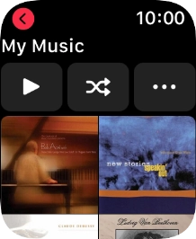 Pulsa el icono de reproducción para iniciar la reproducción. Pulsa el icono de reproducción para iniciar la reproducción.