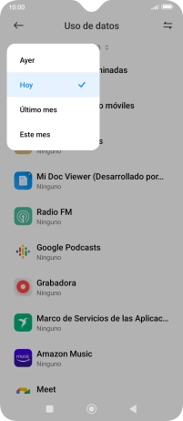 Pulsa el ajuste deseado. Pulsa el ajuste deseado.