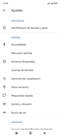 Pulsa Buzón de voz.