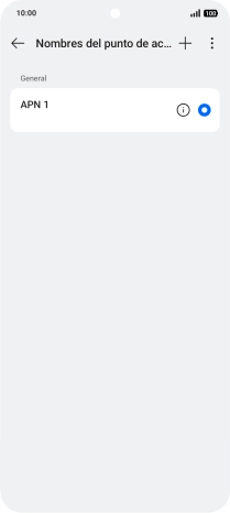 Pulsa el icono de nueva conexión de datos. Pulsa el icono de nueva conexión de datos.