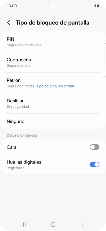 Pulsa Ninguno. Pulsa Ninguno.