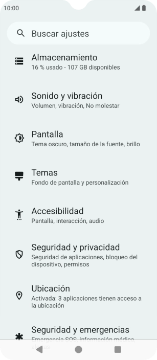 Pulsa Ubicación. Pulsa Ubicación.