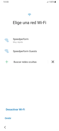 Pulsa la red wifi deseada. Pulsa la red wifi deseada.