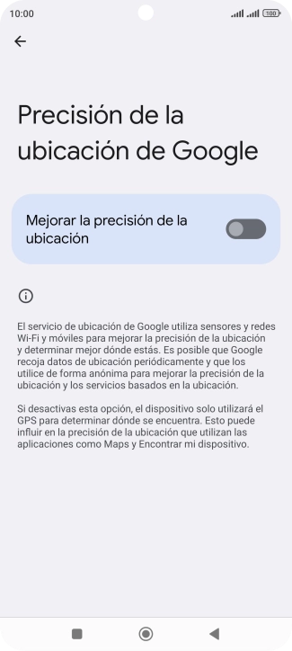 Si pulsas el indicador junto a 