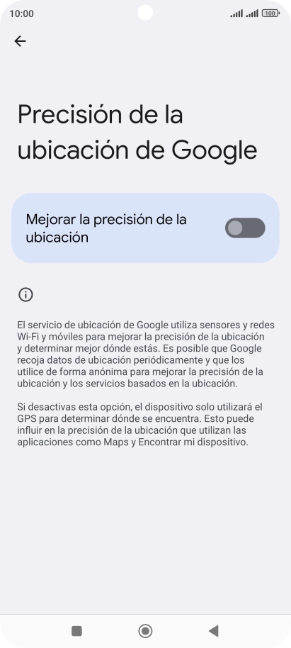 Si pulsas el indicador junto a 