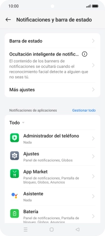 Pulsa la app deseada. Pulsa la app deseada.
