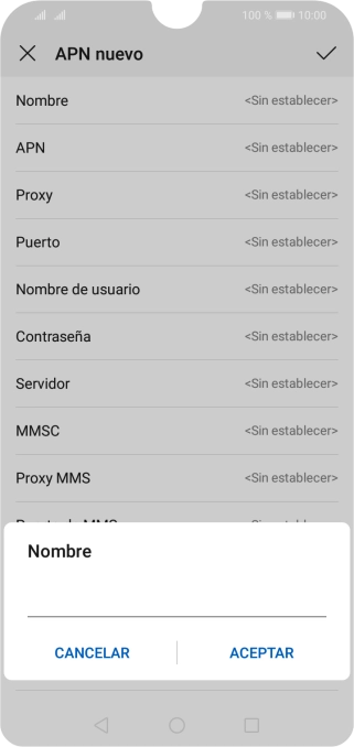 Introduce Vodafone Internet y pulsa ACEPTAR. Introduce Vodafone Internet y pulsa ACEPTAR.
