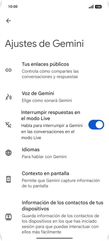 Sigue las indicaciones de la pantalla para seleccionar los ajustes deseados. Sigue las indicaciones de la pantalla para seleccionar los ajustes deseados.