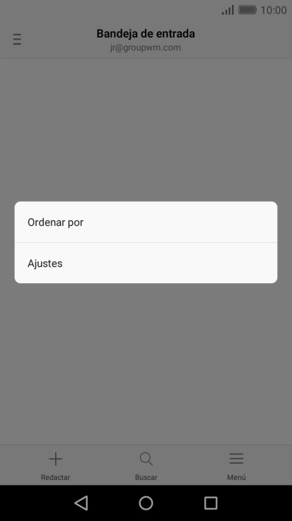 Pulsa Ajustes. Pulsa Ajustes.