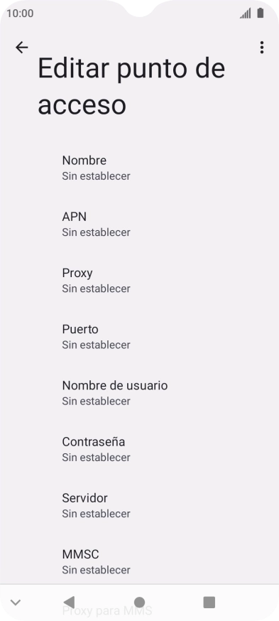 Pulsa Nombre. Pulsa Nombre.
