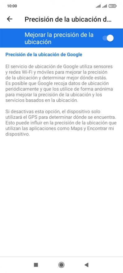 Si pulsas el indicador junto a Si pulsas el indicador junto a