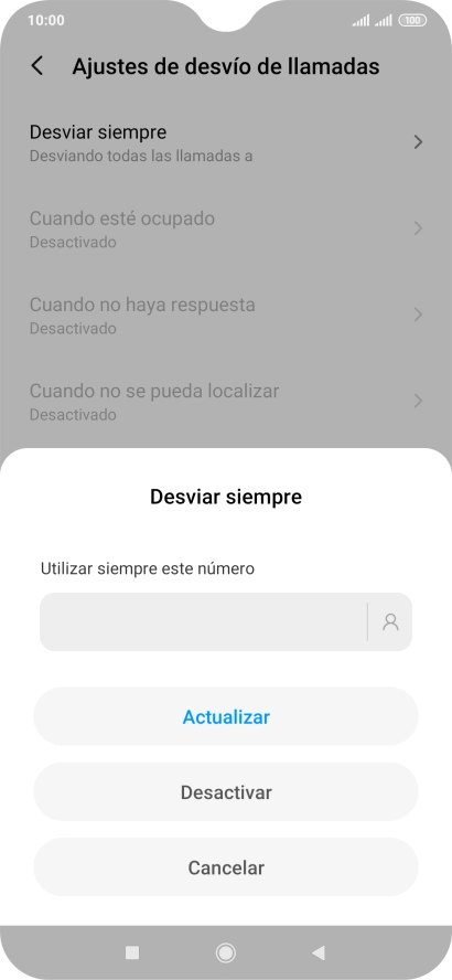Pulsa Desactivar. Pulsa Desactivar.