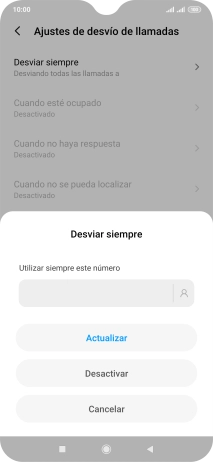 Pulsa Desactivar. Pulsa Desactivar.