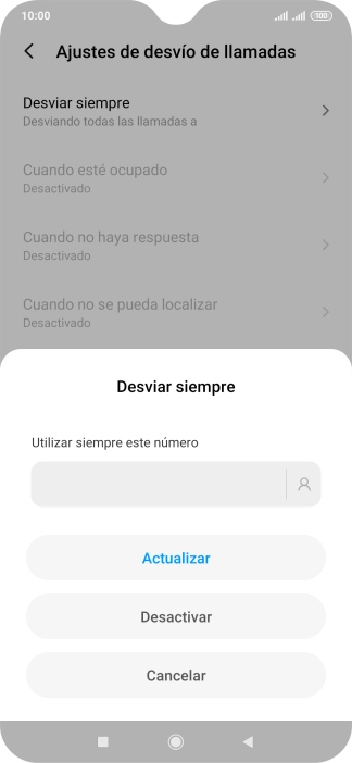 Pulsa Desactivar. Pulsa Desactivar.