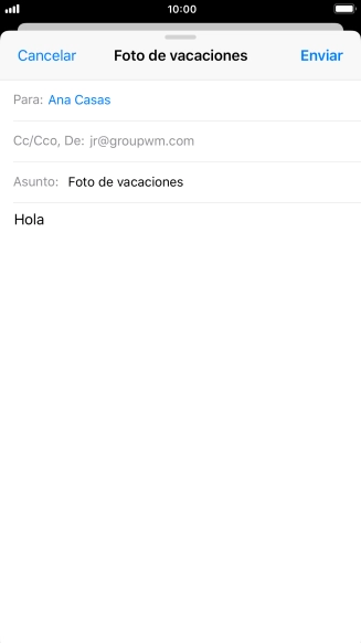Pulsa en el campo de escritura durante unos instantes hasta que aparezca un menú emergente en la pantalla. Pulsa en el campo de escritura durante unos instantes hasta que aparezca un menú emergente en la pantalla.