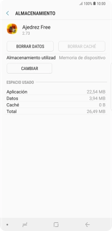Pulsa la tecla de inicio para terminar y regresar a la pantalla de inicio. Pulsa la tecla de inicio para terminar y regresar a la pantalla de inicio.