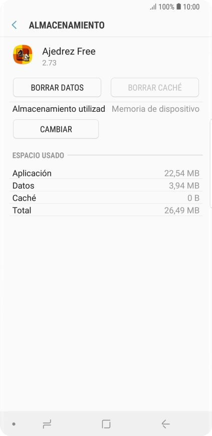 Pulsa la tecla de inicio para terminar y regresar a la pantalla de inicio. Pulsa la tecla de inicio para terminar y regresar a la pantalla de inicio.