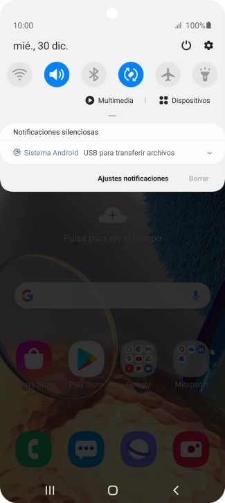 Pulsa Sistema Android. Pulsa Sistema Android.