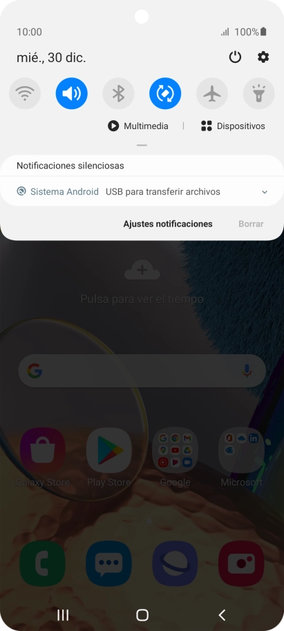 Pulsa Sistema Android. Pulsa Sistema Android.
