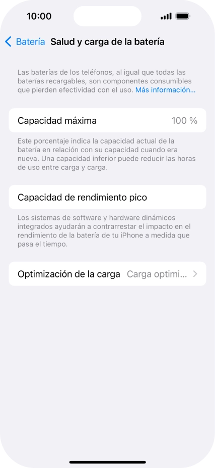 Pulsa Optimización de la carga. Pulsa Optimización de la carga.