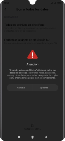 Pulsa Siguiente.